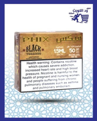 Picture of Phix Black Tobacco Nicotine 50 ml / 4 pcs