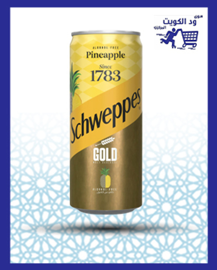 Picture of Schweppes Gold Pineapple 250 ml