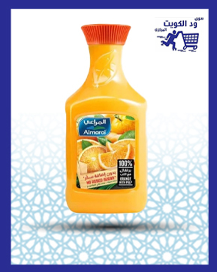 Wed AL Kuwait Your Grocery Online Almarai natural orange juice with pulp 1.4 liters