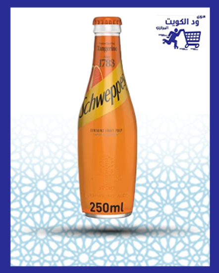 Picture of Schweppes tangerine flavor 250 ml