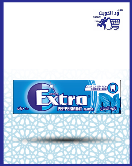 Picture of Extra gum, white mint flavor, 10 pieces